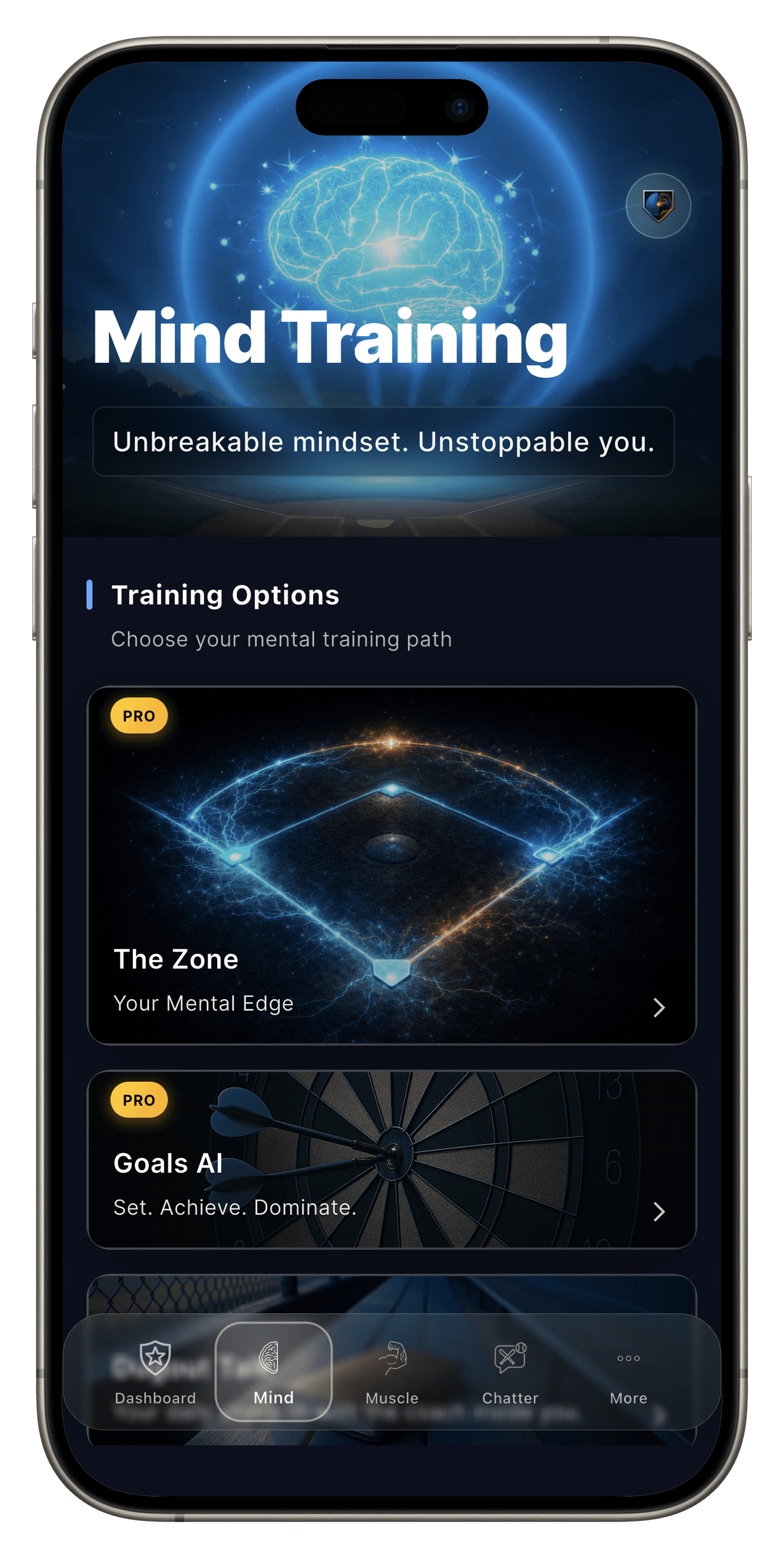 Mind & Muscle App Screenshot 2