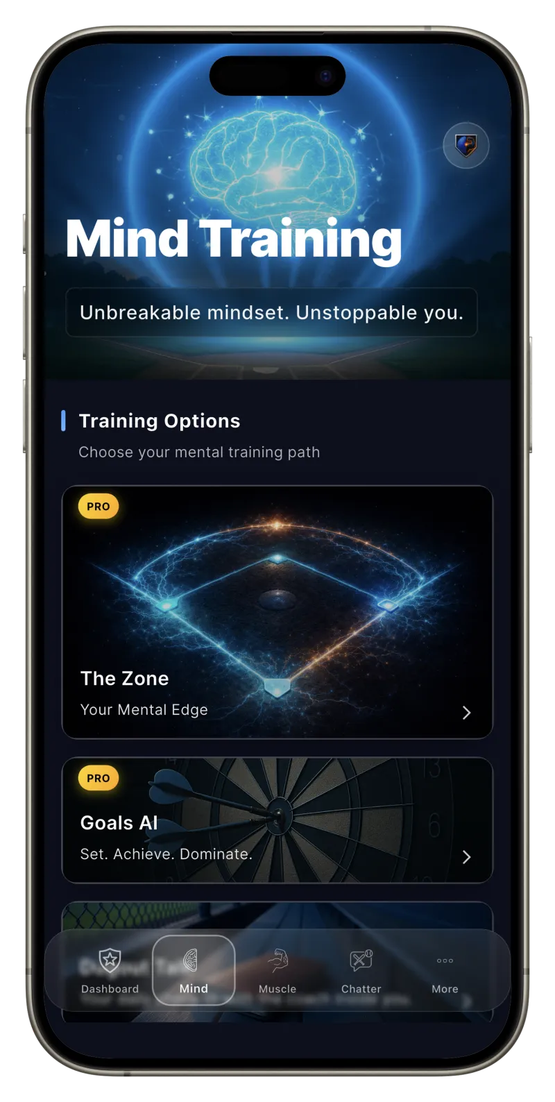Mind & Muscle App Screenshot 2
