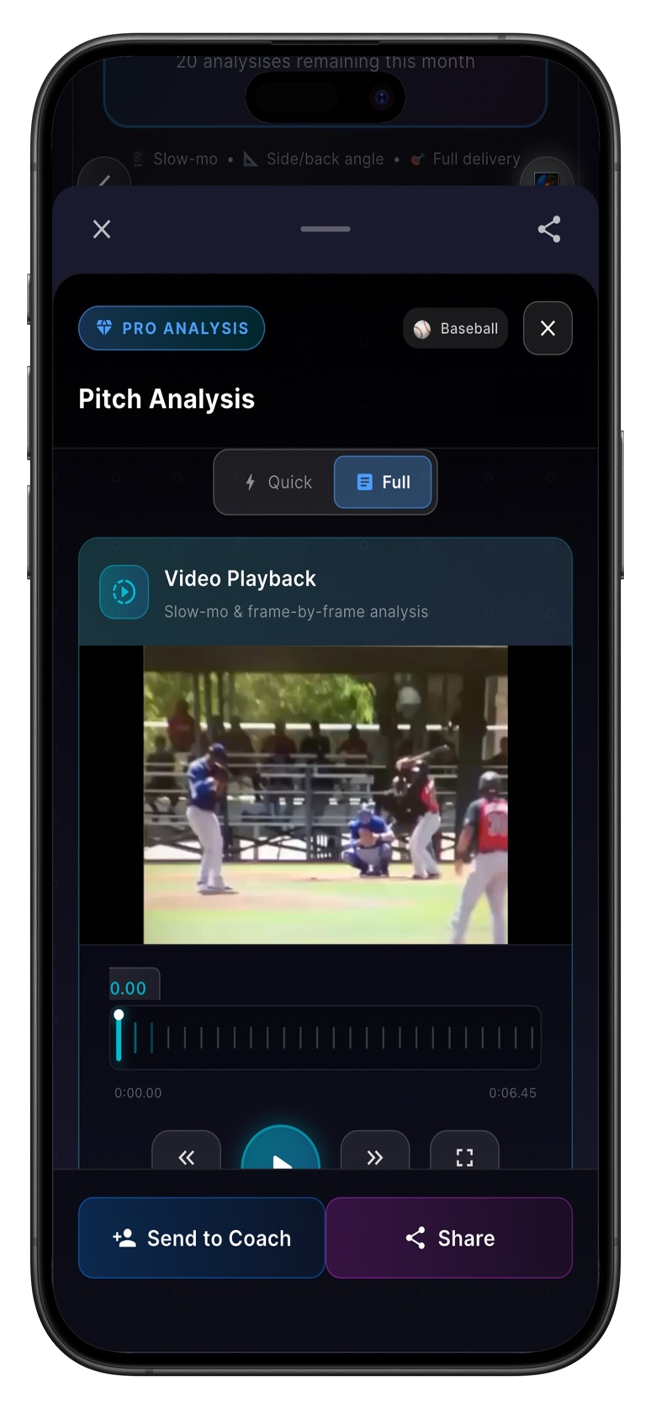 Mind & Muscle App - Pitch Analysis